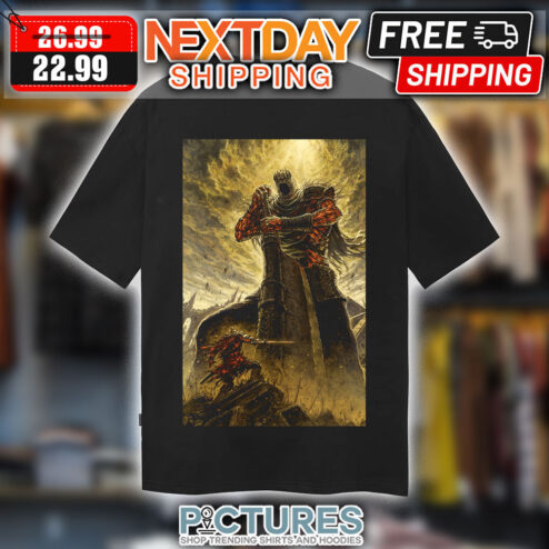 Ashen One vs Yhorm The Giant Dark Souls Shirt
