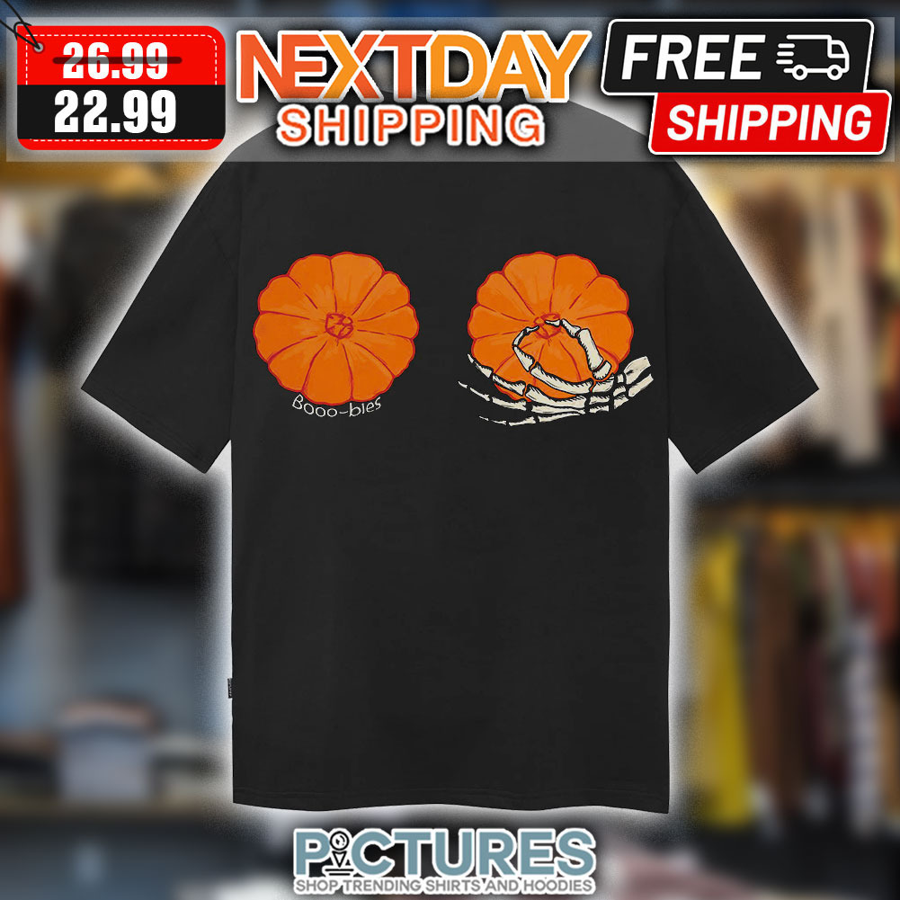 Booo-Bies Breast Pumpkin Shirt