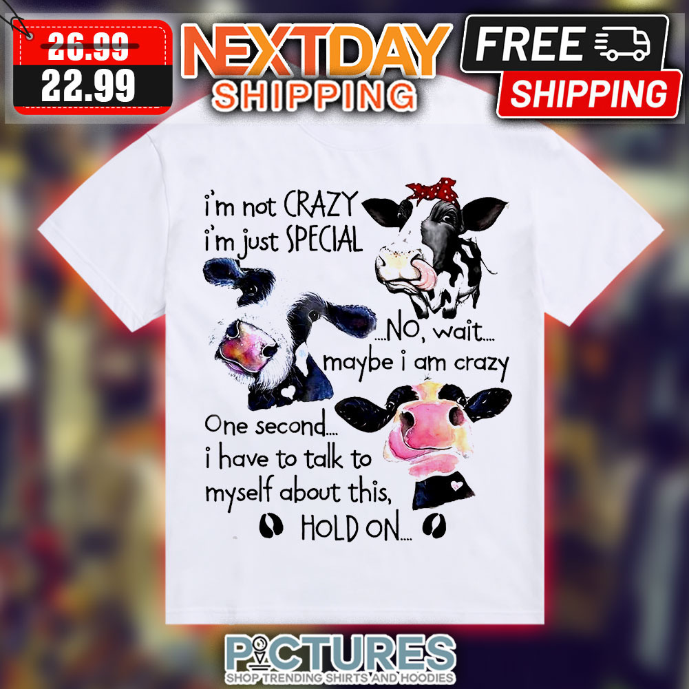 Heifer I'm Not Crazy I'm Just Special No Wait Maybe I Am Crazy One Shirt Heifer I'm Not Crazy I'm Just Special No Wait Maybe I Am Crazy One Shirt