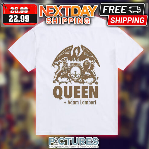 Queen Adam Lambert Concert 2023 Shirt