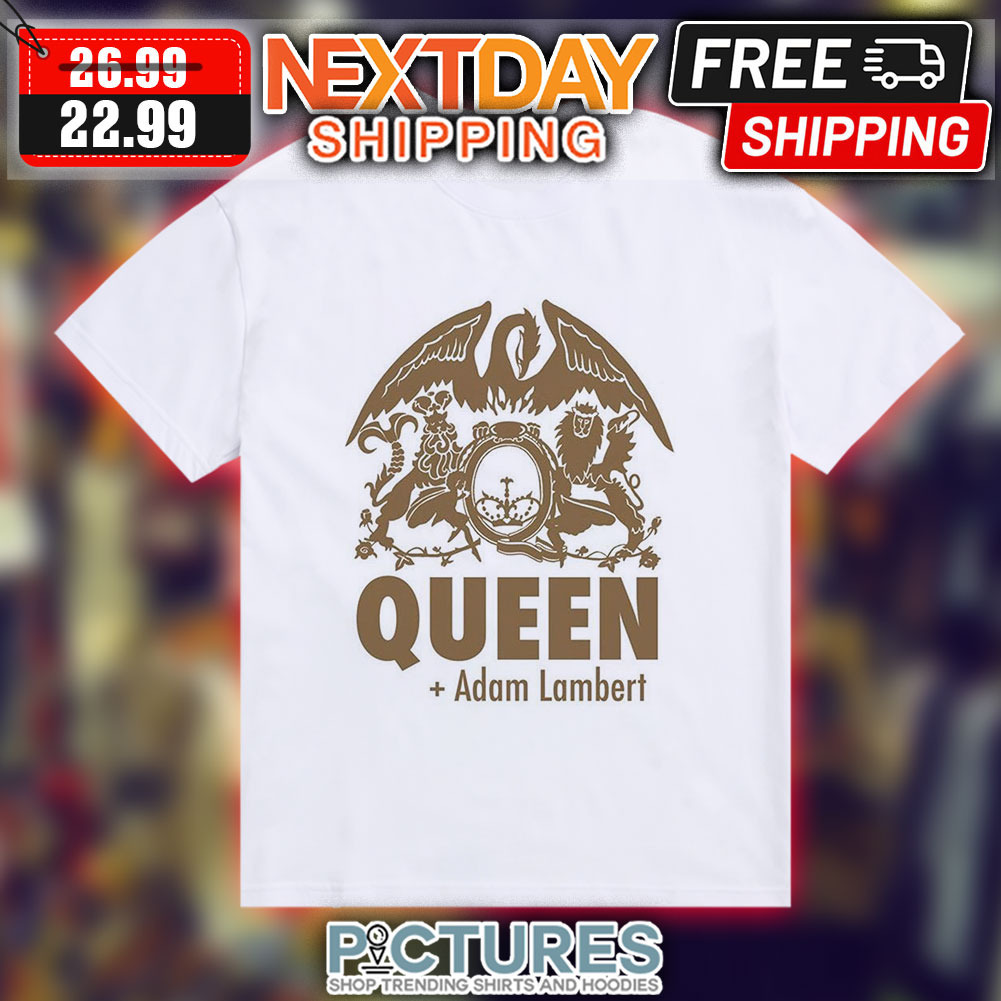 queen and adam lambert shirts