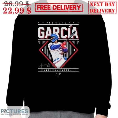 Adolis Garcia Siganture Texas Rangers Baseball Shirt