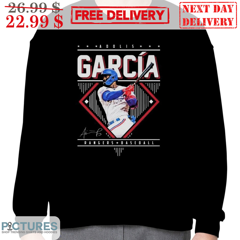 Adolis Garcia Siganture Texas Rangers Baseball Shirt