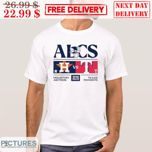 ALCS Houston Astros Vs Texas Rangers Baseball Shirt