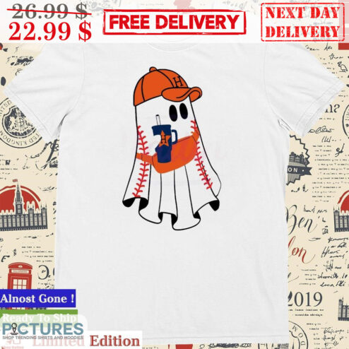 Boo Ghost Houston Astros Baseball Shirt