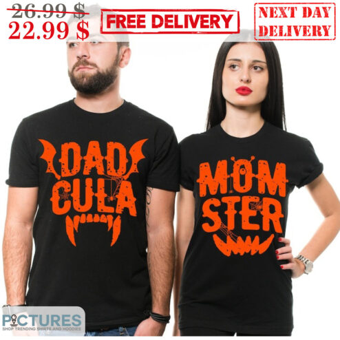 Custom Couple Halloween 2023 Shirt