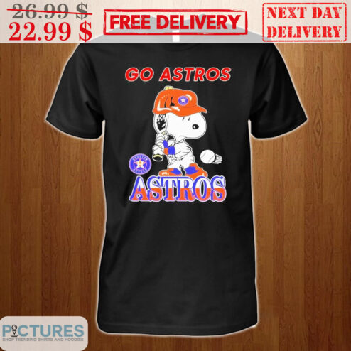 Snoopy Go Astros Houston Astros MLB Shirt