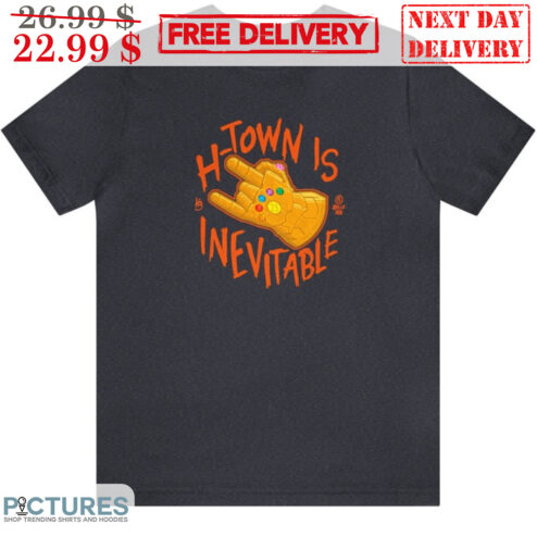 Thanos Gloves Houston Astros H-Town Is Inevitable Shirt