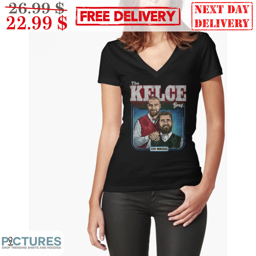 The Kelce Bros Travis Kelce Jason Kelce NFL Vintage Shirt