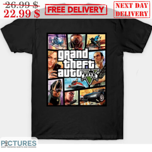 GTA 5 Grand Theft Auto Five Shirt