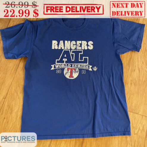 Texas Rangers AL World Series 2010 MLB Vintage Shirt