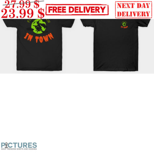 Finest Witch In Town Moon Halloween 2023 Shirt