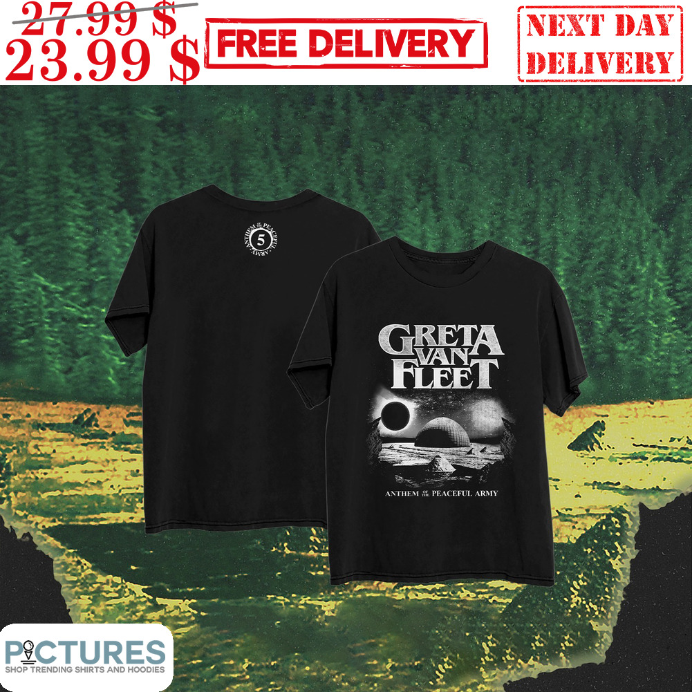 Greta Van Fleet Space Universal Vintage Shirt