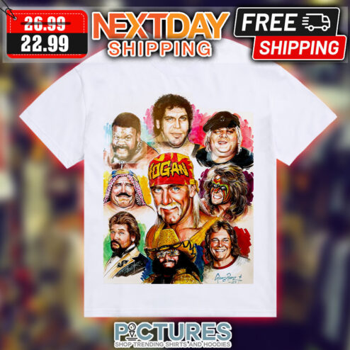 Wrestling Legend Poster WWF Superstar Sunday Art Old School Shirt