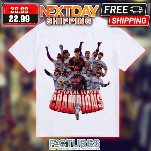 Arizona Diamondbacks National League Champions Shirt