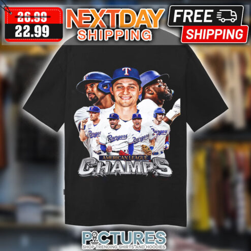 Texas Rangers American League Champs MLB Shirt
