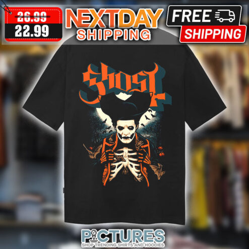 Ghost Rock Band Halloween 2023 Night Shirt