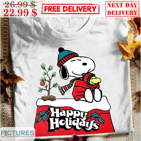 Snoopy Happy Holidays Christmas 2023 Shirt