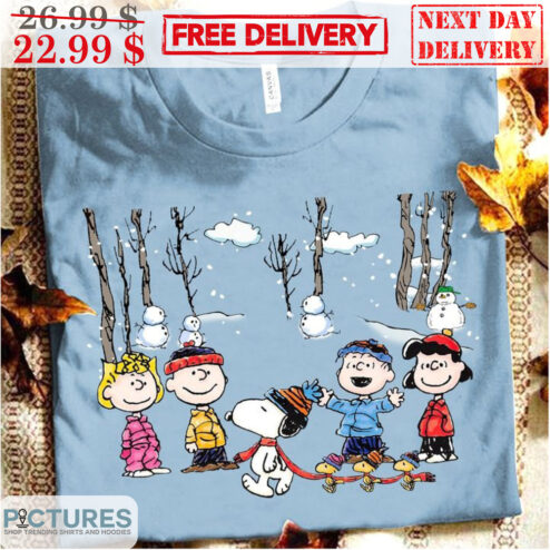 Snoopy With Friends Peanuts Christmas 2023 Shirt