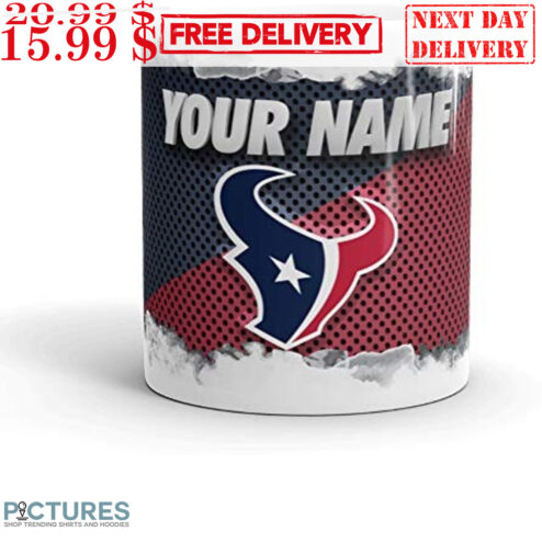 Custom Name's Houston Texans Mug