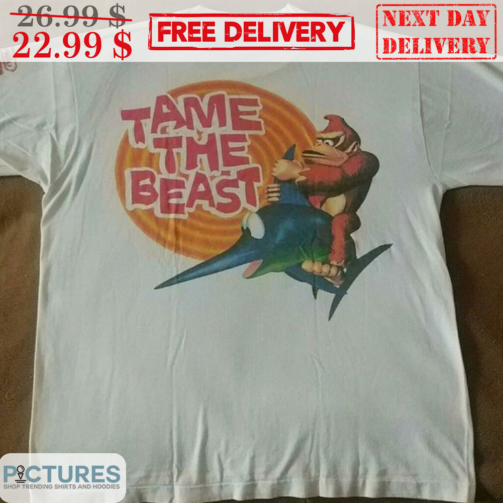 Donkey Kong Tame The Beast Super Mario Shirt