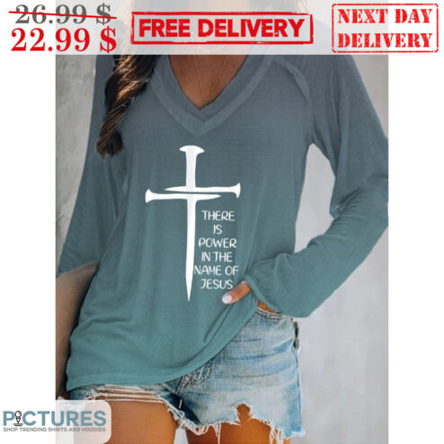 Sword There Is Power In The Name Of Jesus Shirt