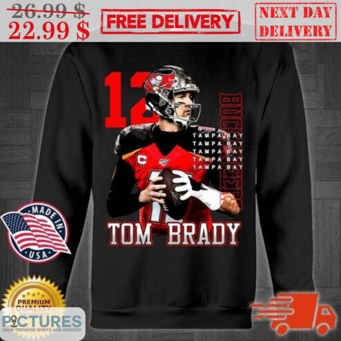 Tom Brady 12 Tampa Bay Buccaneers NFL Shirt