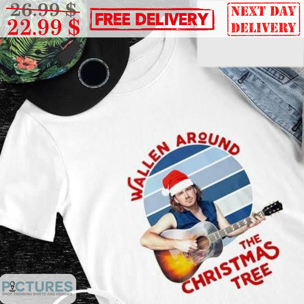 Wallen Around The Christmas Tree Retro Shirt