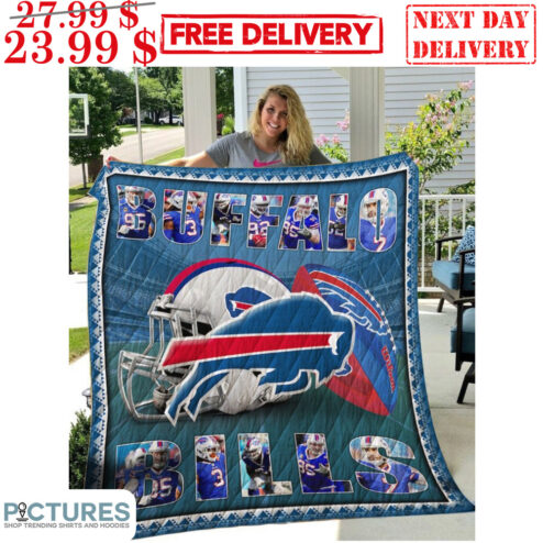 Buffalo Bills Custom Name Blanket