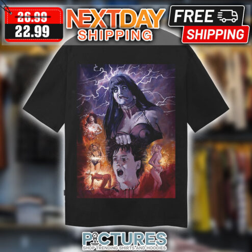 Frankenhooker Horror Art 1990 Lightning Shirt