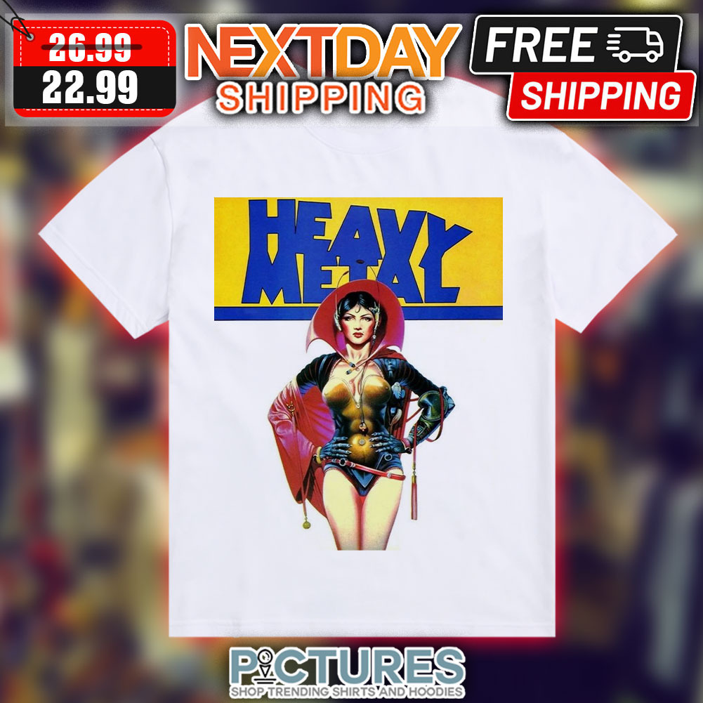 Lady Heavy Metal Magazine Shirt