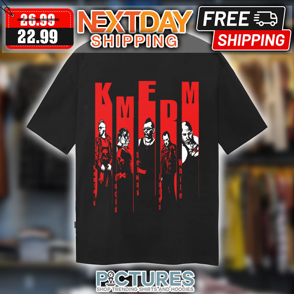 KMFDM Industrial Band Red Shirt