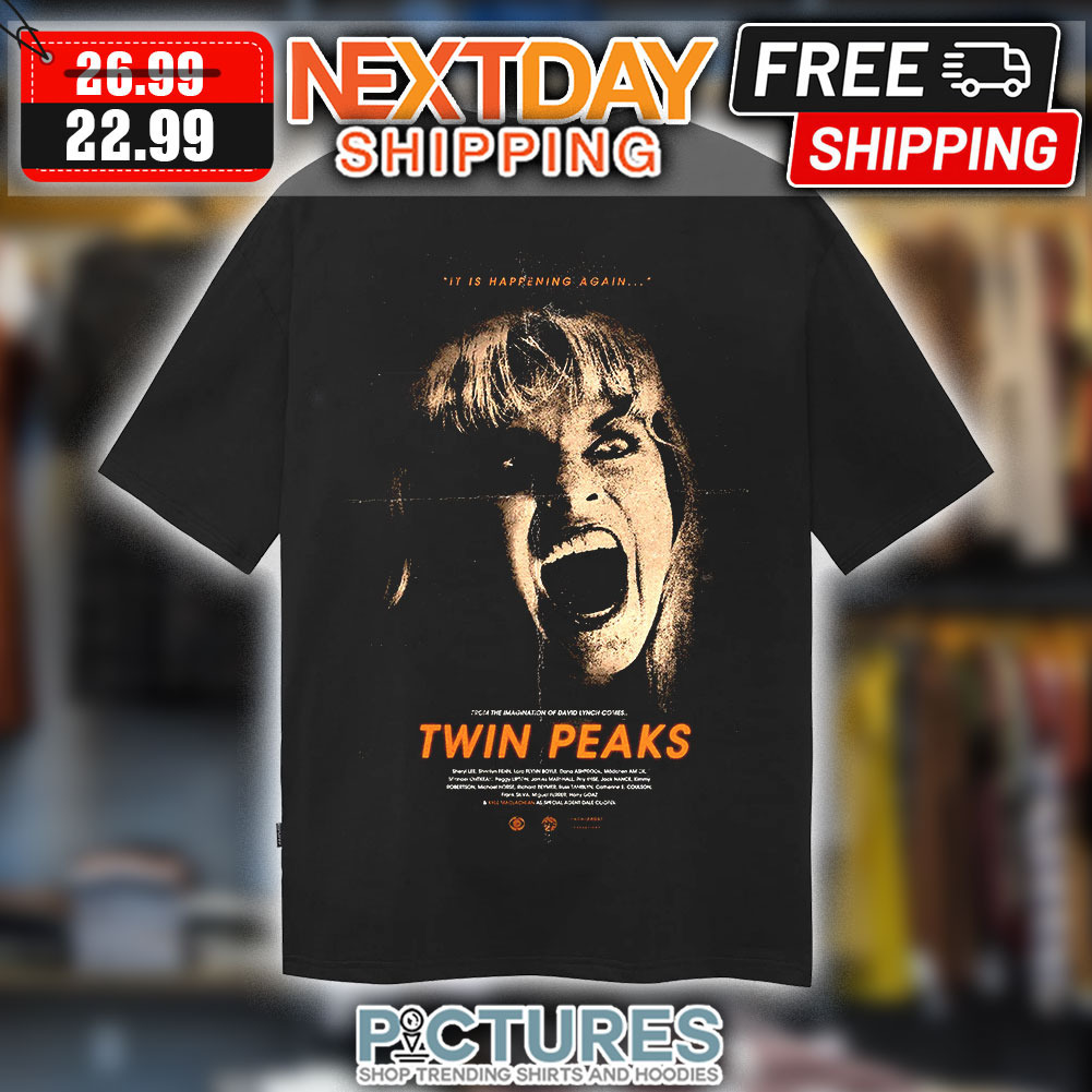 Twin Peaks It Is Happening Again Vintage Shirt