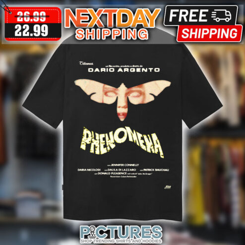 Tilanus Dario Argento Phenomena Butterfly Shirt