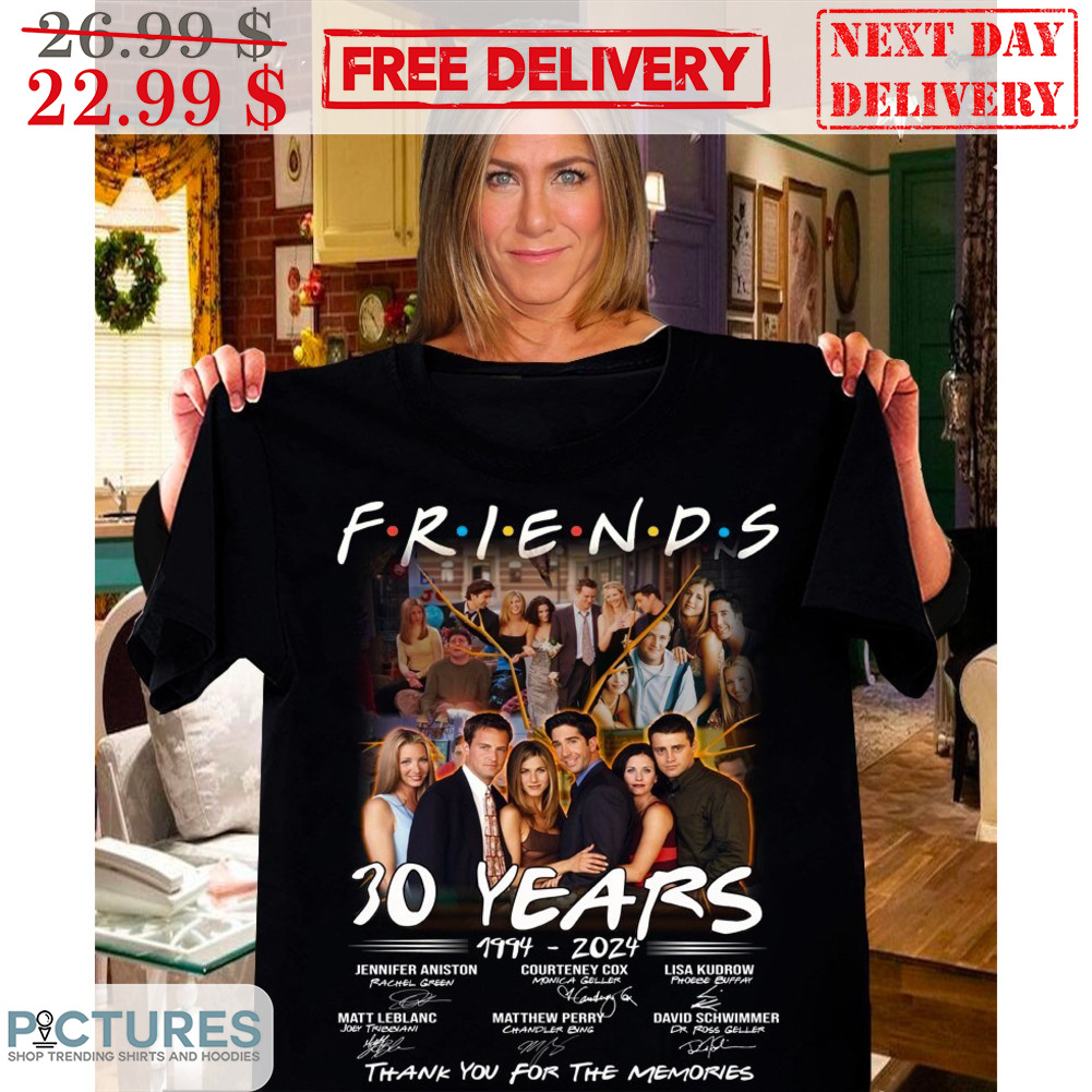 FREE shipping Friends 30 Years 1994 2024 Signature Thank You For