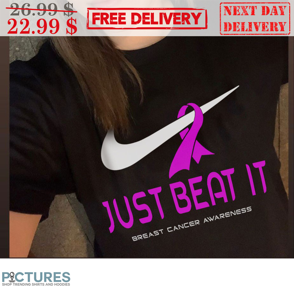 Just Beat It Breast Cancer Awareness Shirt