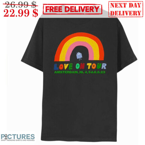 Love On Tour Amsterdam NL Rainbow Shirt