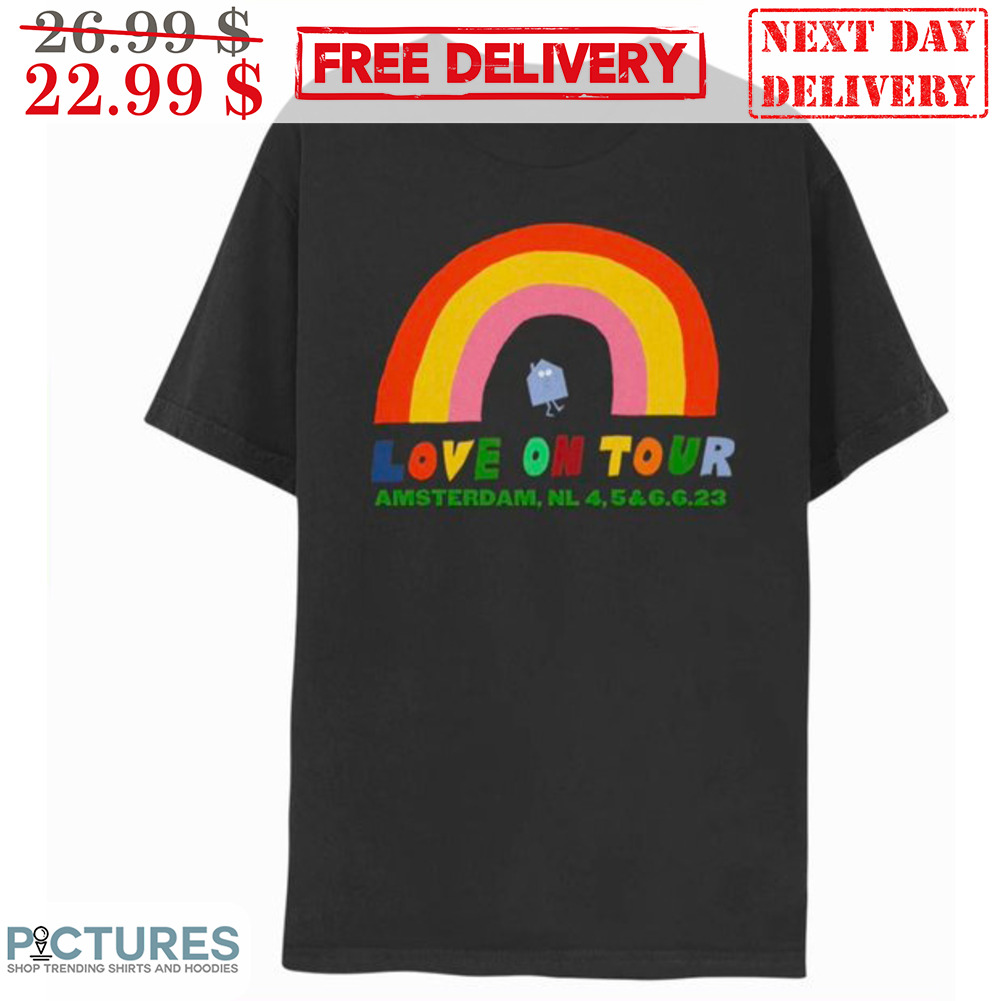 Love On Tour Amsterdam NL Rainbow Shirt