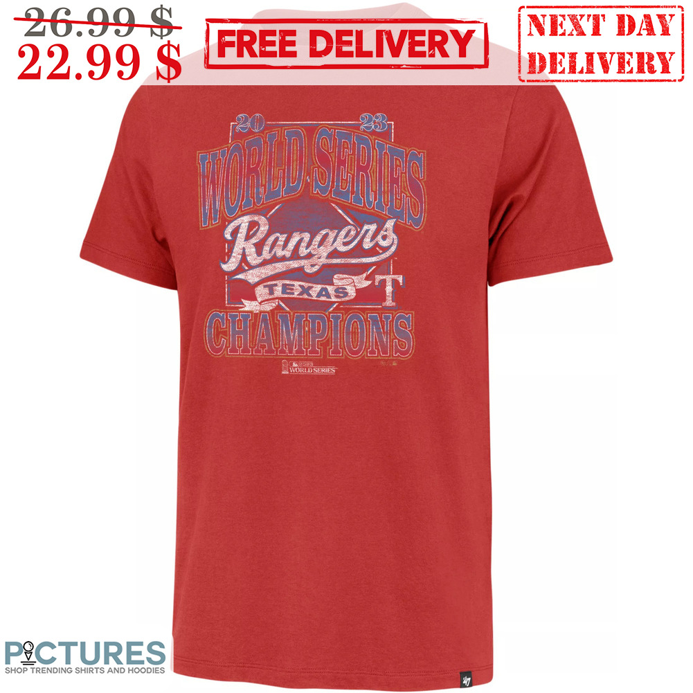 Texas Rangers World Series Champions MLB Vintage Shirt