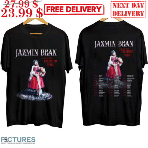 Jazmin Bean The Terrified Tour 2023 Shirt