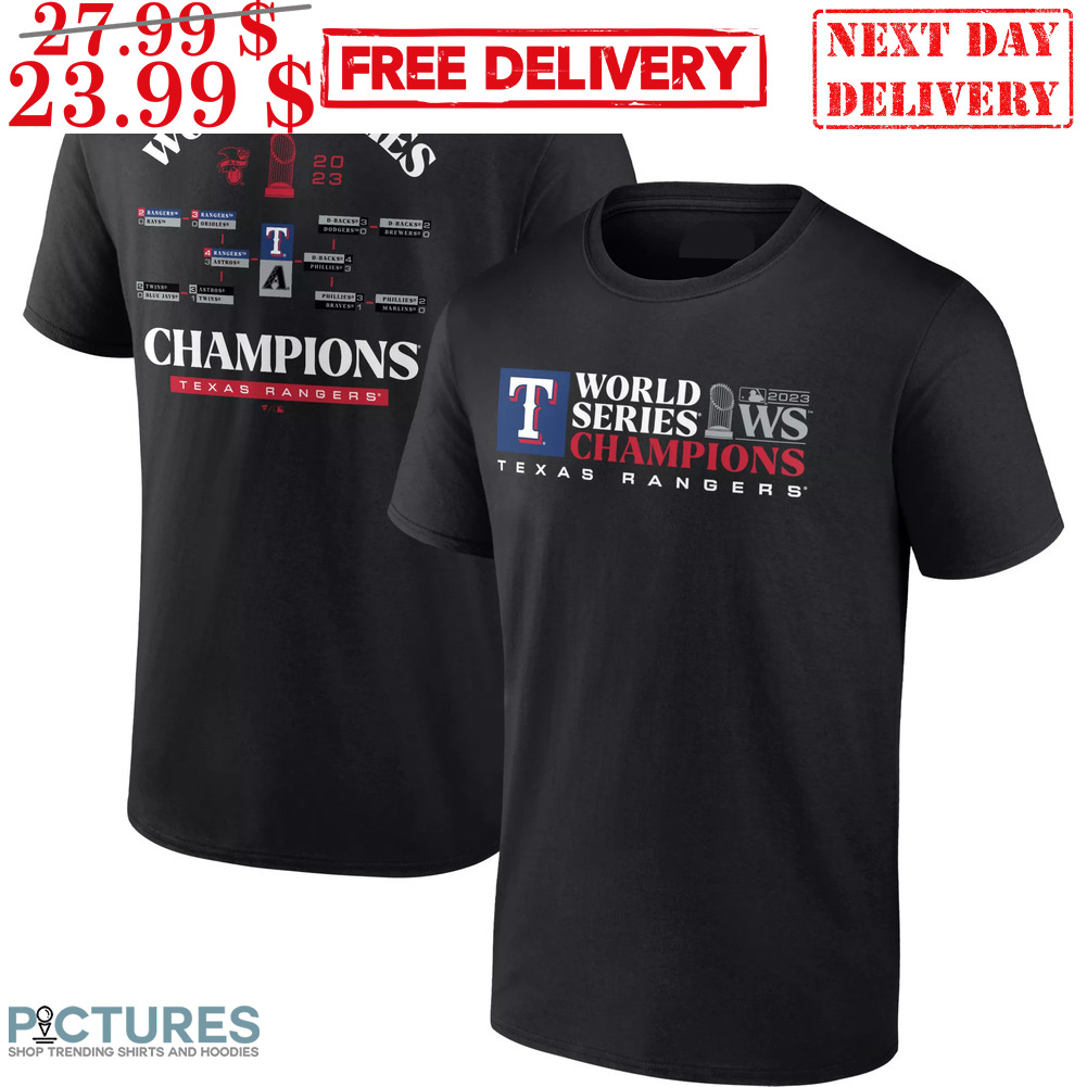 FREE shipping Texas Rangers World Series Champions 2023 MLB Shirt ...