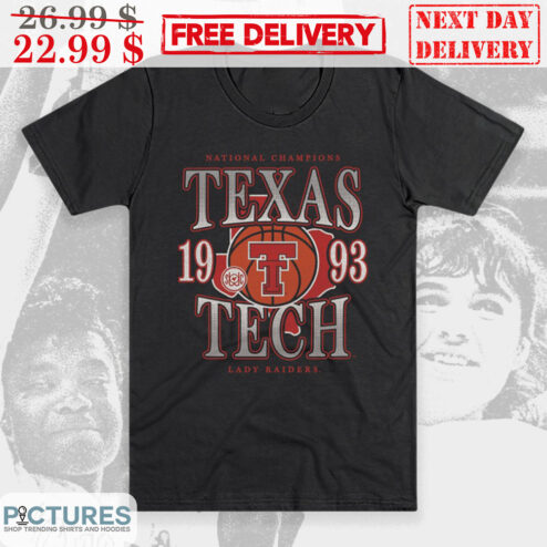 National Champions Texas Tech 1993 Lady Raiders Shirt