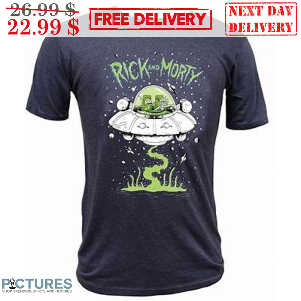 Rick And Morty UFO Shirt