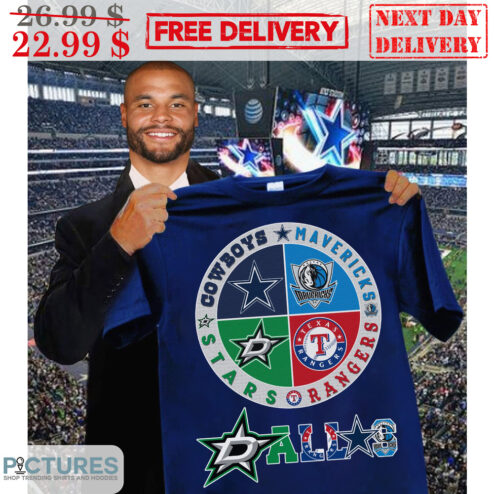 Dallas Cowboys Dallas Mavericks Dallas Stars Dallas Rangers Shirt
