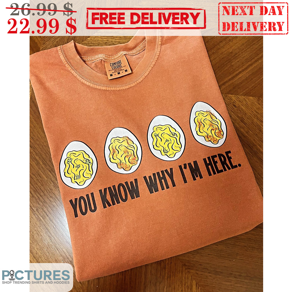 You Know Why I'm Here Egg Shirt