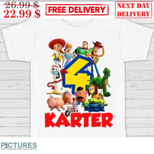 Custom Name Toy Story 4 Disney Shirt