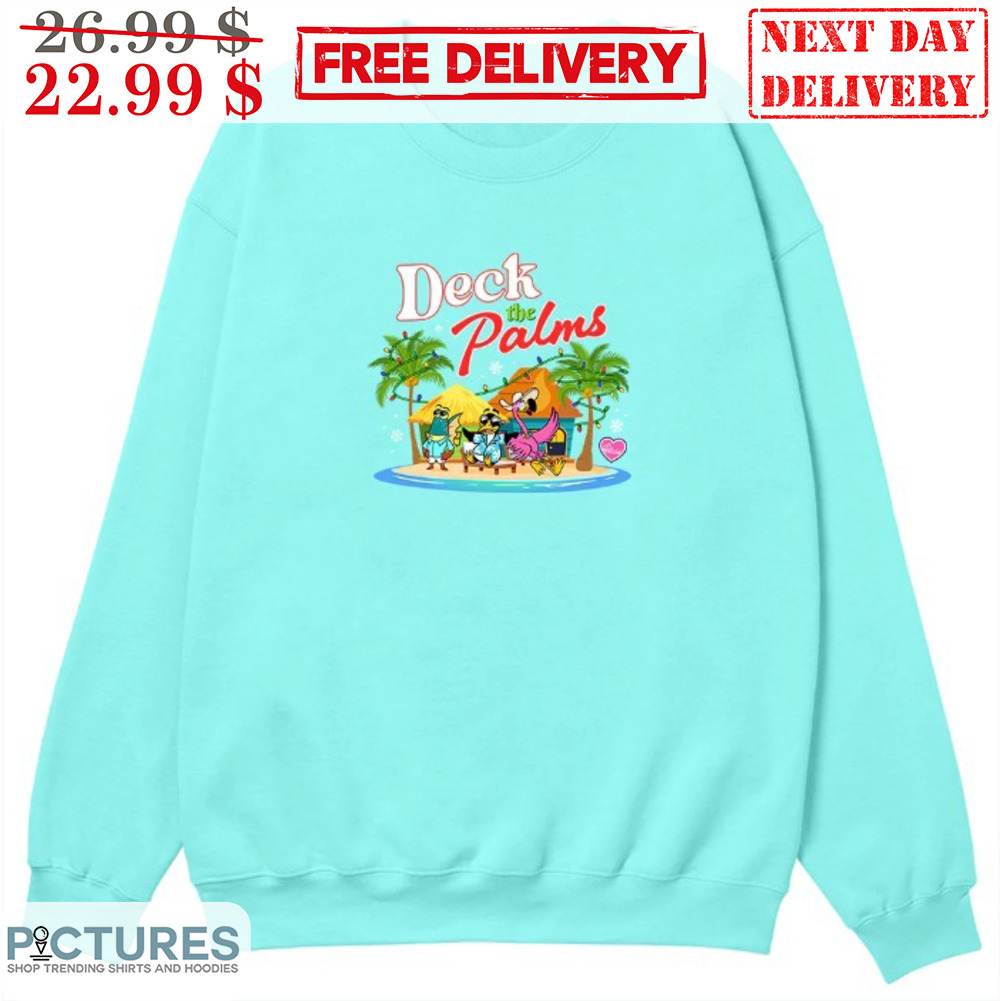 Deck The Palms Summer Shirt