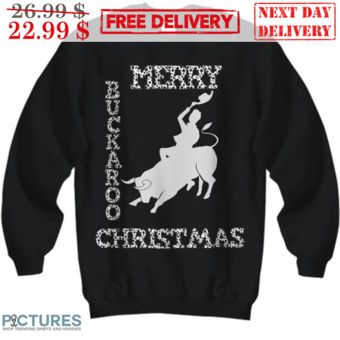 Merry Buckaroo Merry Christmas Shirt