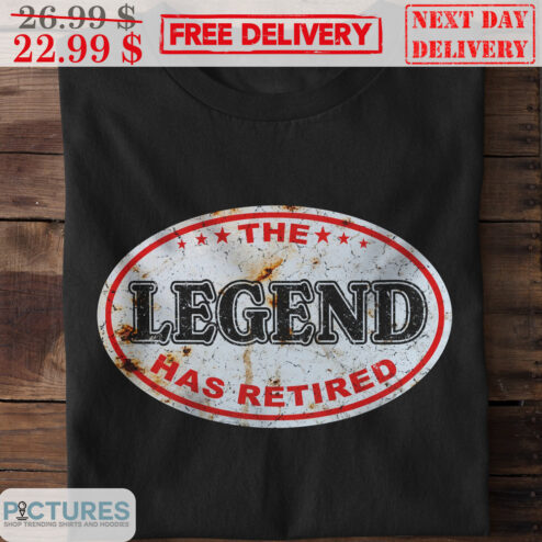 The Legend Has Retired Vintage Shirt