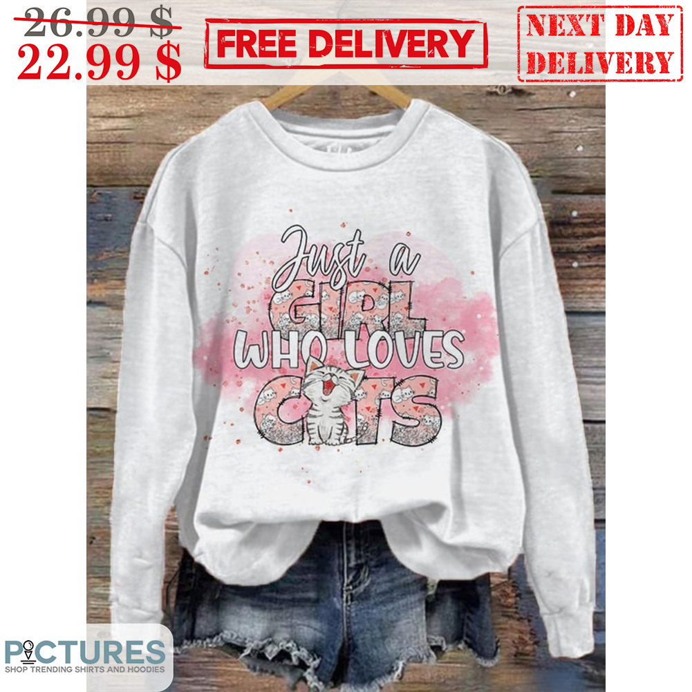 Just A Girl Who Loves Cats Shirt